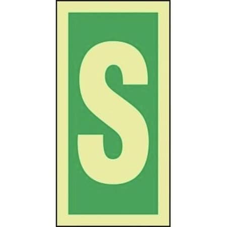 Accuform IMO CHARACTERS 6 X 3 DURA LUMIGLOW MLMR339GE MLMR339GE